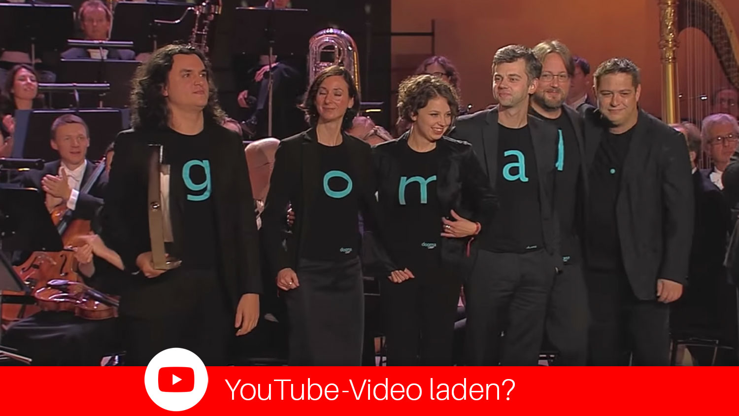 YouTube Video ECHO Klassik 2014 - Übergabe auf der Preisverleihung
